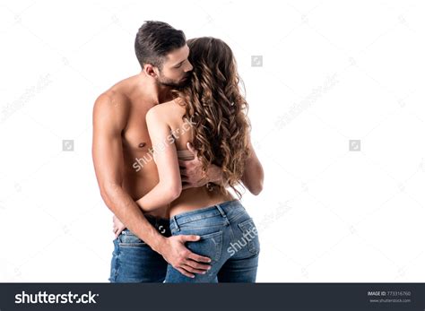 Back View Beautiful Sensual Half Naked Stock Photo 773316760 Shutterstock