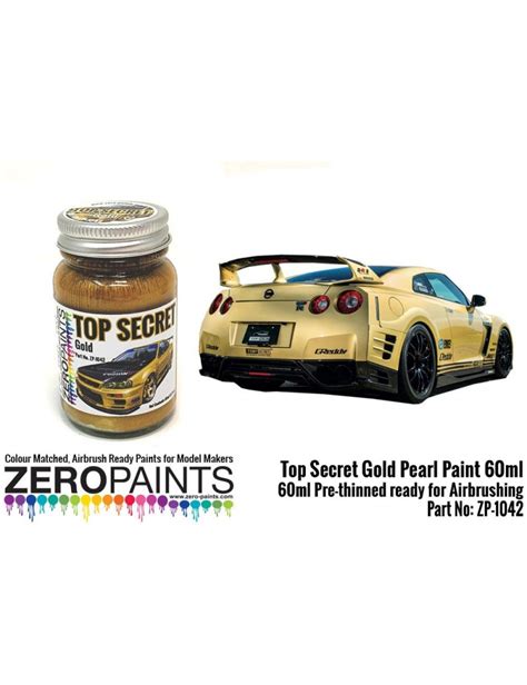 Zp Top Secret Gold Pearl Paint 60ml 1042