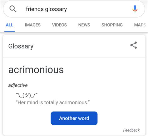 My favorite definition from the Friends Glossary on Google : r/howyoudoin