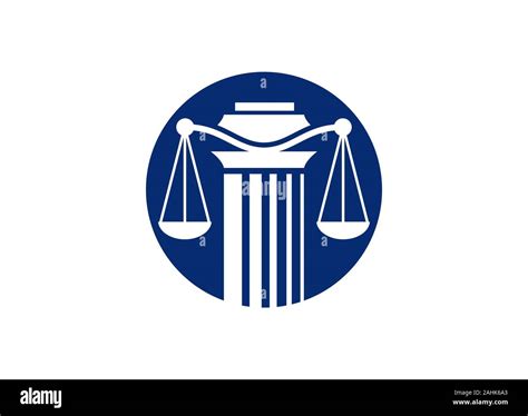 Pilar Diseño De Logotipo Para Un Bufete De Abogados La Ley De Justicia