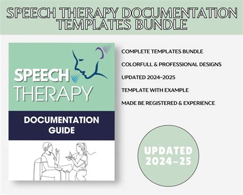 Documentation Guide Speech Therapy Documentation Examples Slp Documentation Templates Soap