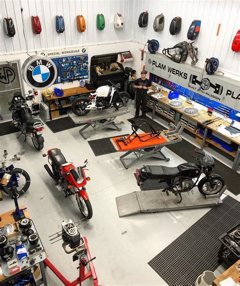 Motorcycle Workshop And Garage