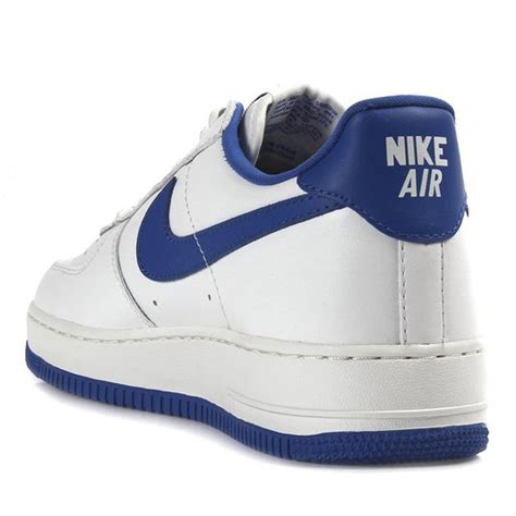 Nike Air Force Azul E Branco - Tênis Nike Air Force I Low Retro Branco/Azul - Rock City