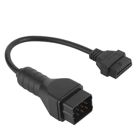 Diagnostic Cable Obd2 Connector 12 Pin To 16 Pin Adapter Car