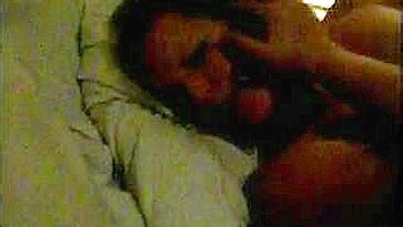 MILF Masturbates With Dildo While On Phone Sex With BBC AREA PORN