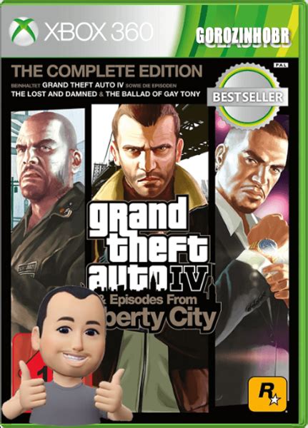 Gta 4 Episodes From Liberty City – PT BR ( XBOX 360 RGH ) – GorozinhoBR