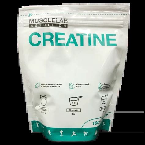 MUSCLELAB, Creatine, 300 г, пакет (60 порций) купить в интернет ...