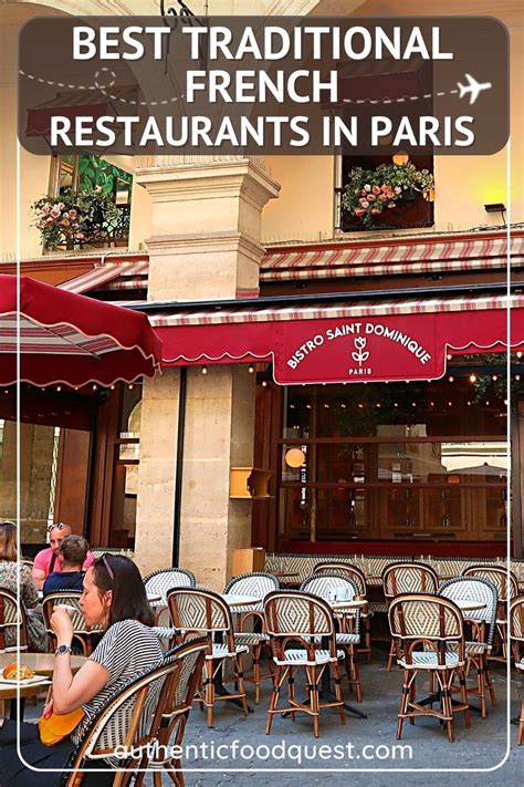 Unmissable Traditional French Restaurants In Paris For Authentic Food