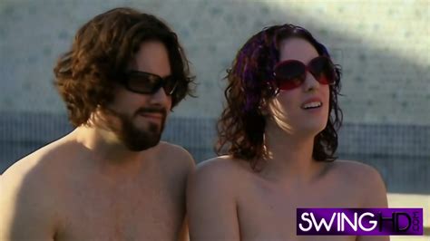 These Swingers Love To Play Naked In The Water