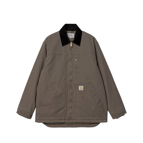 Carhartt WIP ARLINGTON COAT Barista Black Beamhill