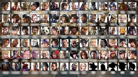 Tekken All Playable Characters from 1 to 7 (1994 to 2021) - Coouge