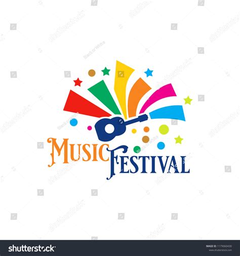 Festival Logo Template Stock Vector Royalty Free 1179060430