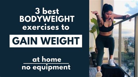 Weight Gain Workout Bodyweight And At Home Shorts Youtube