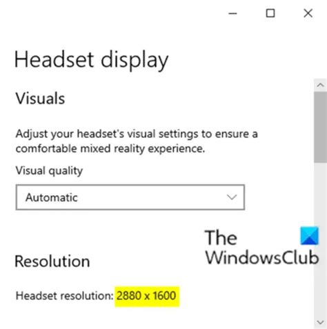 How To Configure Mixed Reality Settings In Windows