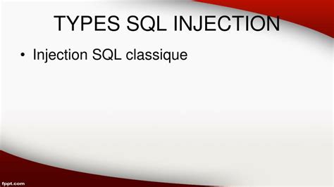 Ppt Sql Injection Powerpoint Presentation Free Download Id2184481