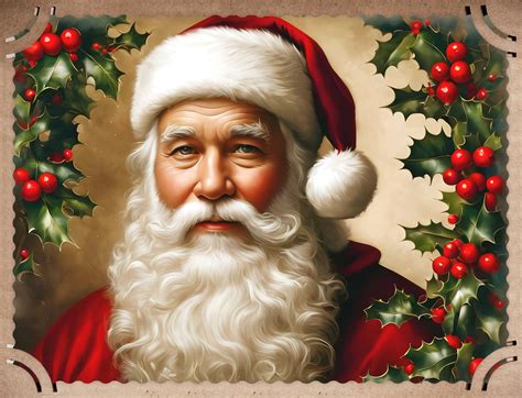 Santa Claus Christmas Art Free Stock Photo - Public Domain Pictures
