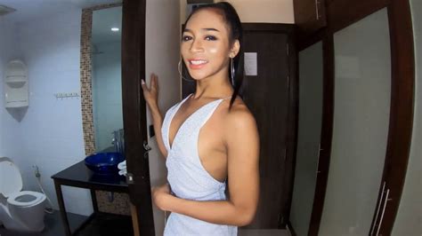 Tanned Ladyboy Beauty Aemy Shower Blowjob And Anal Cock Riding Bareback XHamster
