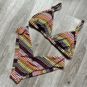 Billabong Sun Fall Fiji Tri Bikini Set Gem