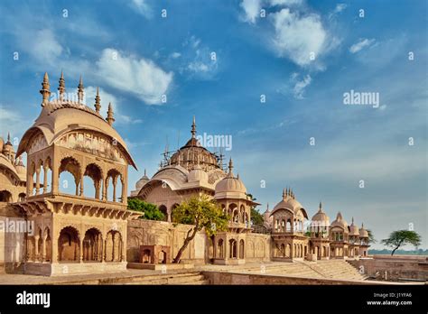 Kusum sarovar ancient abandoned temple in India UP Stock Photo - Alamy