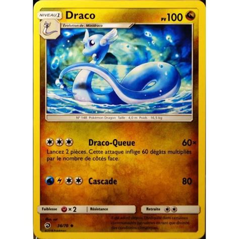 Carte Pok Mon Draco Sl Majest Des Dragons Neuf Fr