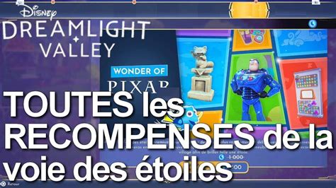 Toutes Les Recompenses De La Nouvelle Voie Des Toiles Wonder Of Pixar