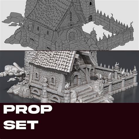 Artstation Prop Design Fantasy Jail