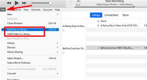 how to put music into itunes
