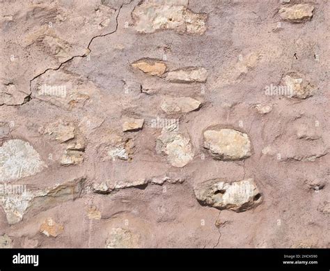 natural stone wall  clay plaster stock photo alamy