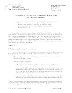 Fillable Online Tax Ny Tsb M S Fax Email Print Pdffiller