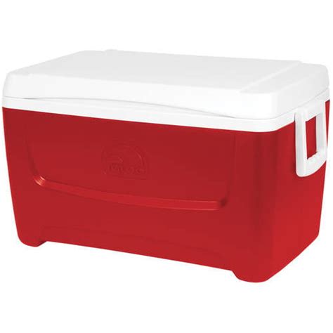 Igloo 48 Quart Island Breeze Ice Chest Cooler Red