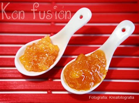 Kon Fusi N Cocina Mermelada De Mango Naranja Y Jengibre