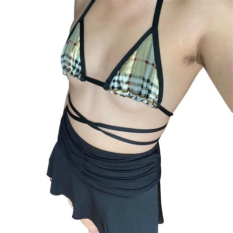 Storeroom Vintage Bikini Wrap Around Top With Depop