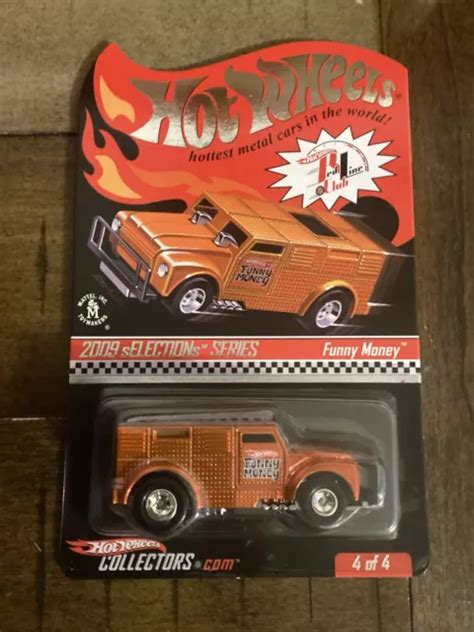 HOT WHEELS RED LINE Club Selections Series Argent drôle ORANGE EUR