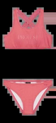 Bikini Protest Girls Prtmoon Smooth Pink Outdoorsupply Co Uk