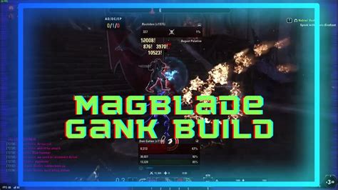 New Pvp Nightblade Magicka Ganker Gameplay Elder Scrolls Online