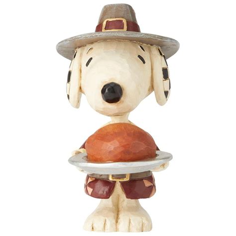 Snoopy Pilgrim Mini Figurine 3.5" – Cuddle Decor