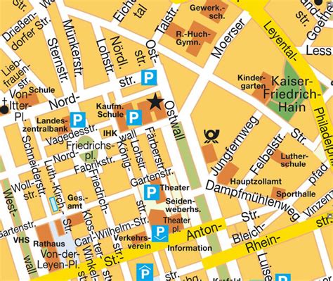 Krefeld Map - Germany