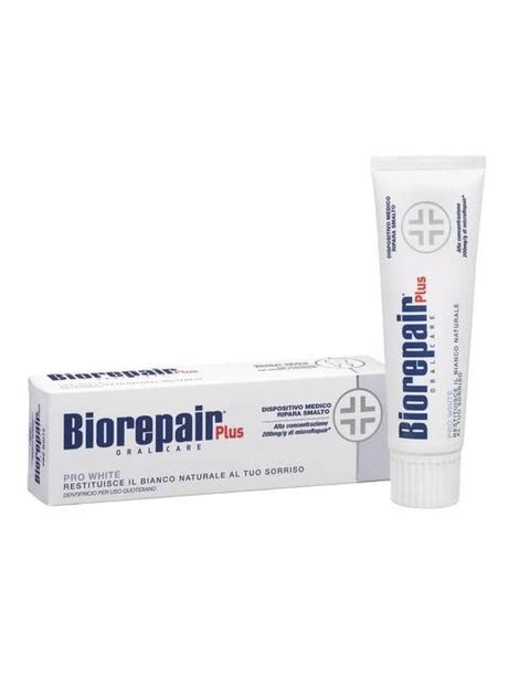 Профессиональная зубная паста BIOREPAIR PLUS PRO White 75 мл 1 шт от ...