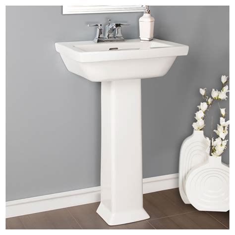 Pedestal Lavatory Cavallie X White Rona