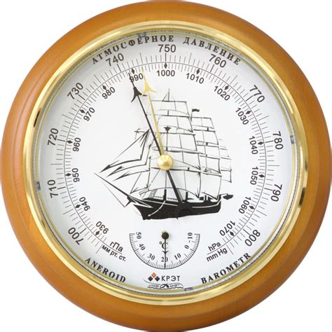 Барометр КРЭТ БТК-СН 16 Кораблик (белая закрытая шкала) купить по ...
