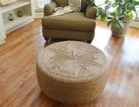 Пуфик в прихожую своими руками: гениальные идеи, мастер класс