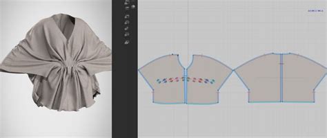 Clo3dmarvelous Designer Cloth Pattern 패턴 주름