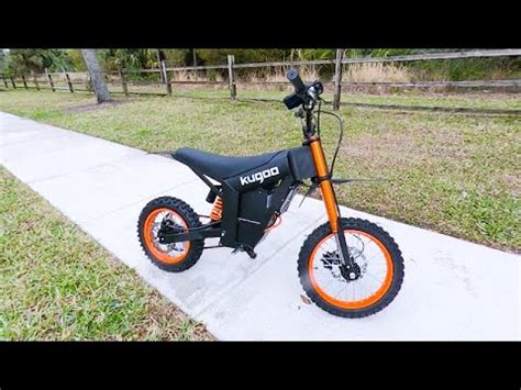 Speed Offroad Test Kugoo Wish Electric Pit Bike Tuttio