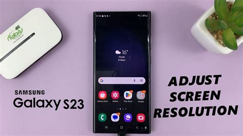 How To Change Screen Resolution On Samsung Galaxy S S Youtube