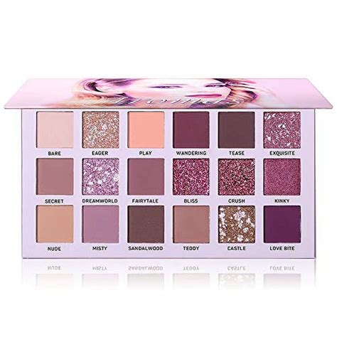 CHARMCODE Professional 18 Colors Aromas Nude Eyeshadow Palette Long Lasting Multi Reflective