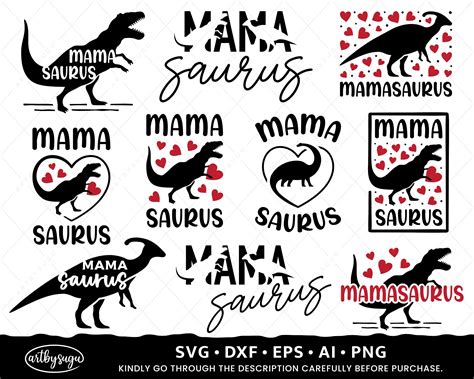 Buy Mama Saurus Svg Mamasaurus Svg Dinosaur Mama Svg Bundle Online In India Etsy Mom Humor