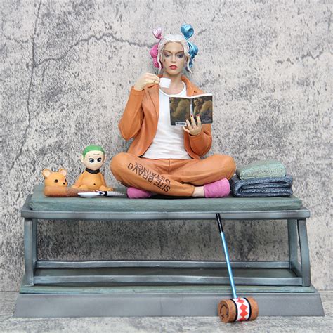 Estátua Arlequina Harley Quinn Esquadrão Suicida Suicide Squad Escala 1 6 Model Toys Estilo Hot