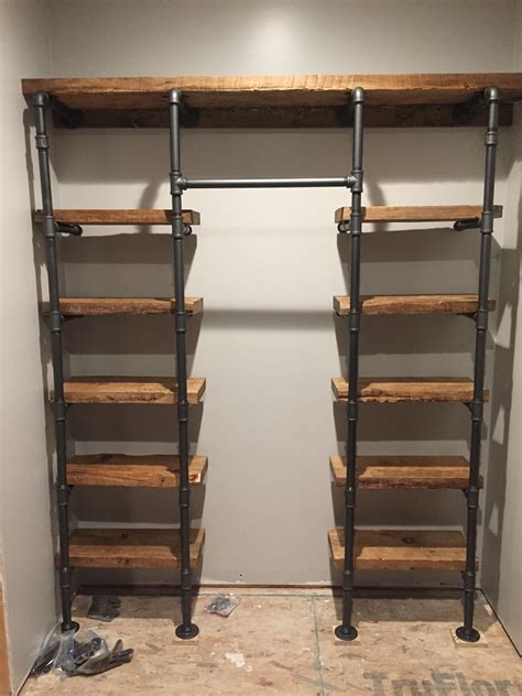 How To Build A Diy Industrial Pipe Walk In Closet Artofit