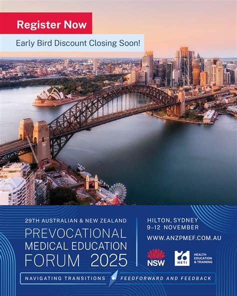HETI - Have you registered for ANZPMEF 2025 yet? Join us in person at