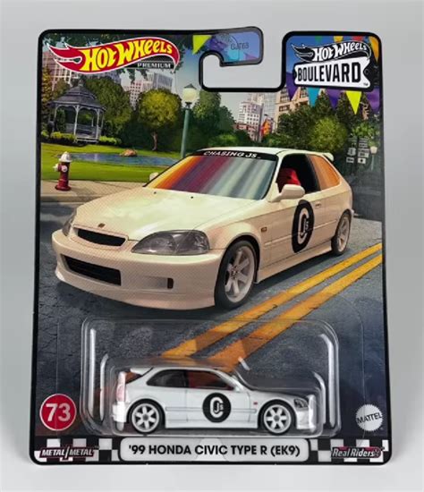 Hot Wheels 99 Honda Civic Type R EK9 Premium Boulevard Q 2023 Lazada Indonesia